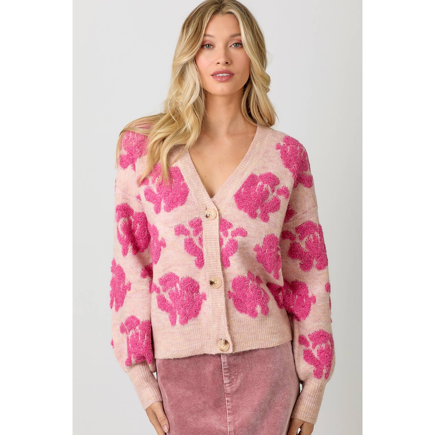 Rose cardigan