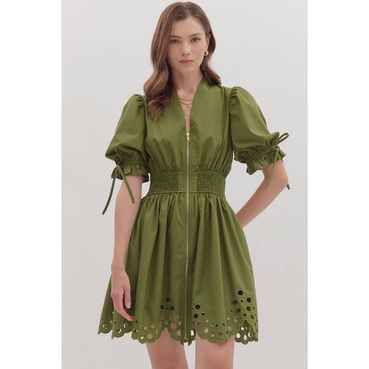 The scallop dress