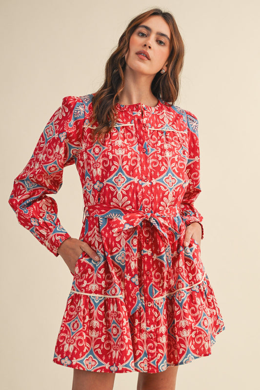 The misty mini dress