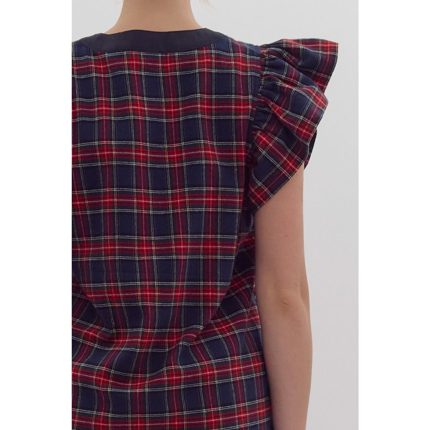 The Stacey plaid dress