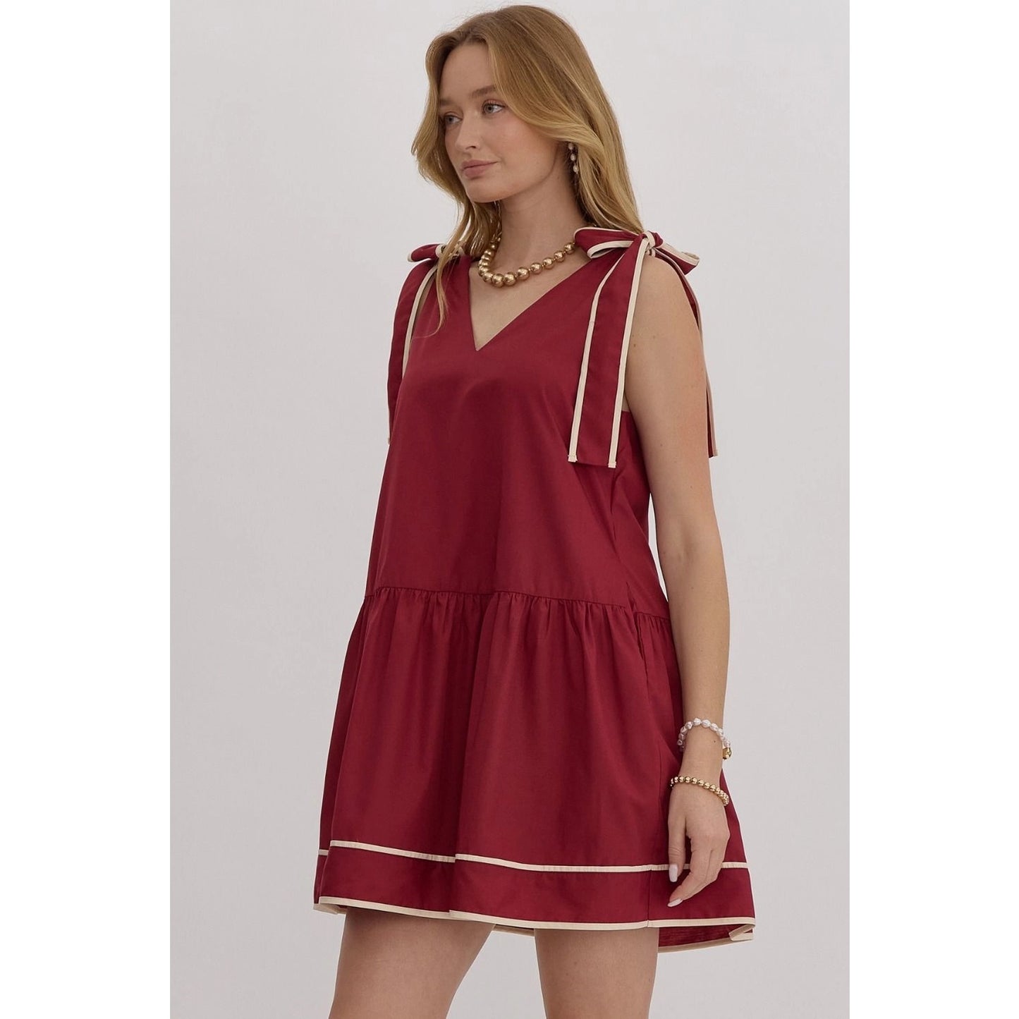 Maroon game day dress Maroon game day dress