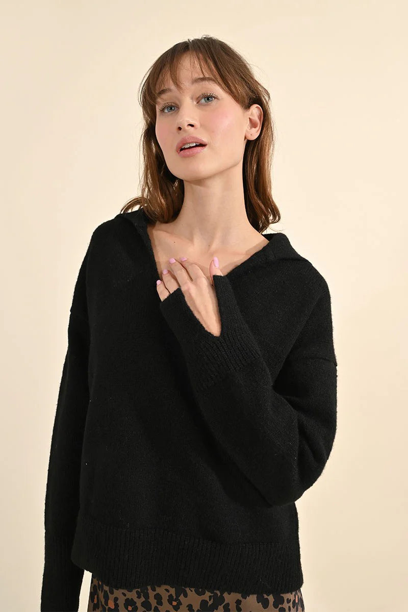 The verity sweater black